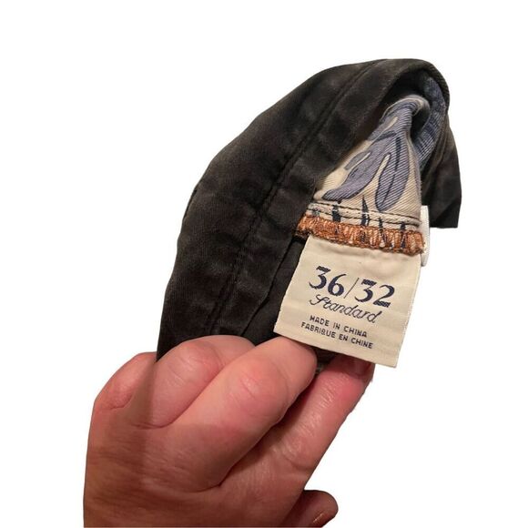 Tommy Bahama Mens Brown Standard Fit Straight-Leg Mid-Rise Denim Jeans Size 36 - Picture 12 of 16